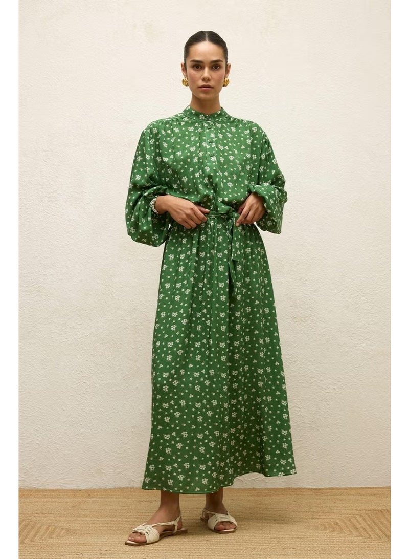 Manuka Floral Belted Dress - Image 5